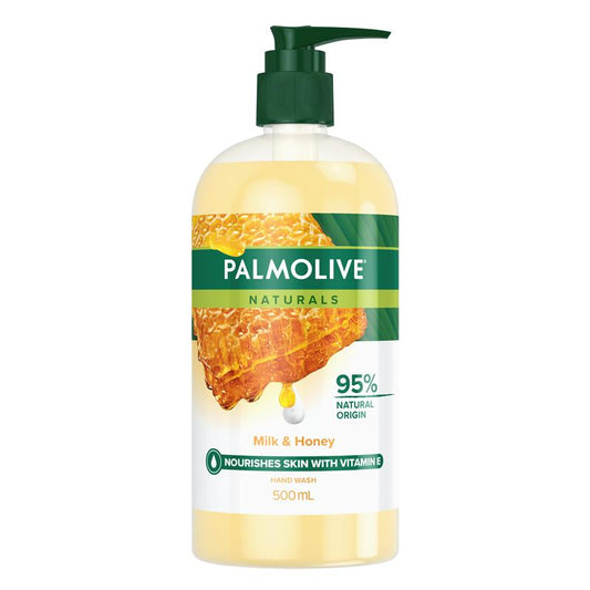 Palmolive Naturals Hand Wash Milk and Honey 500ml - Nourishing Clean-Auzzi Store