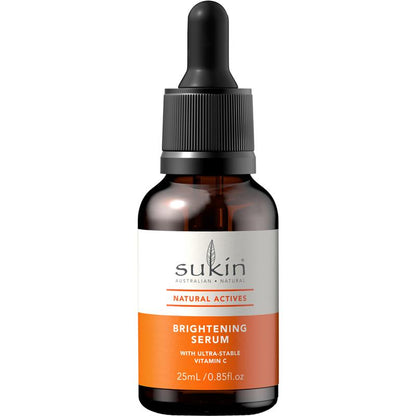 Sukin Natural Actives Brightening Serum with Ultra-stable Vitamin C - 25ml