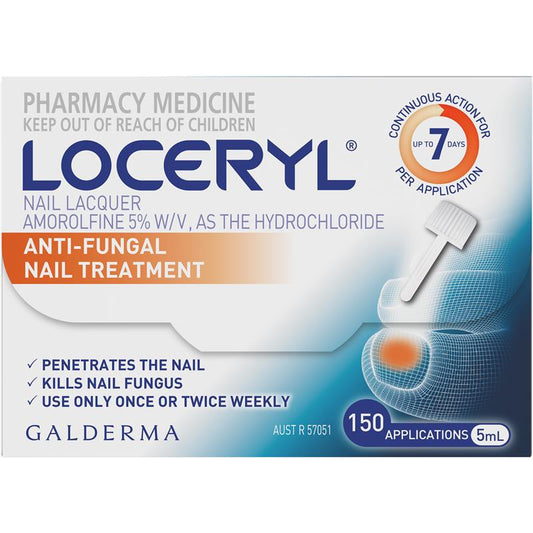 Loceryl Nail Lacquer Kit for Fungal Nail Infections - 5mL-Auzzi Store