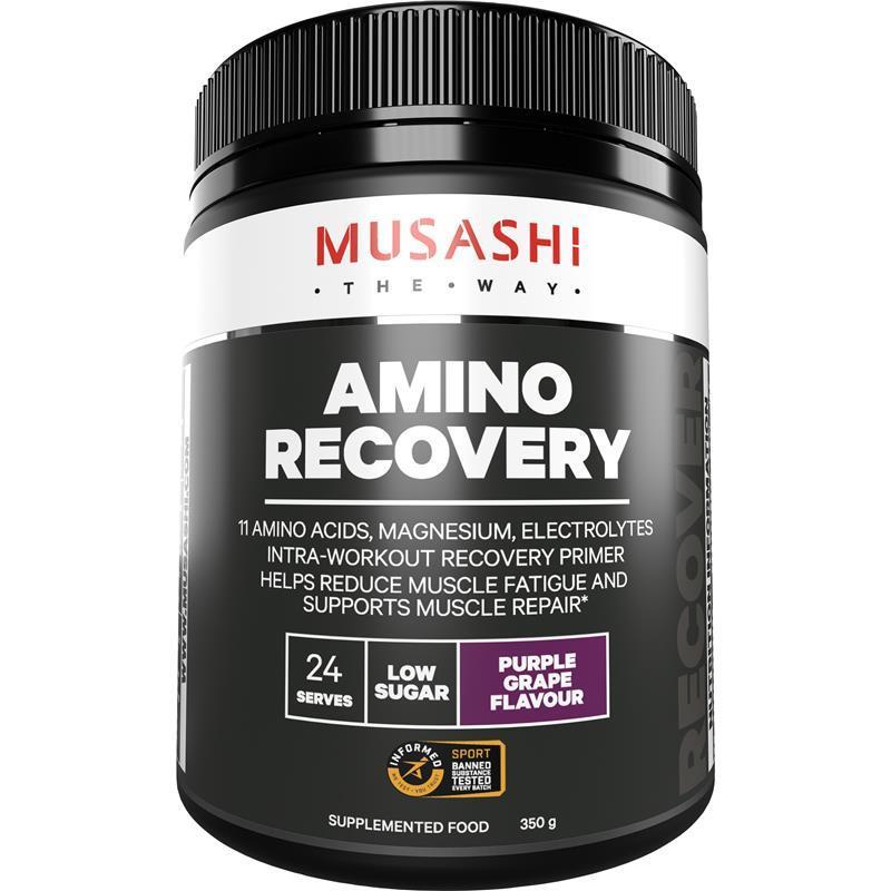 Musashi Amino Recovery Purple Grape 350g - Muscle Repair & Energy Support-Auzzi Store