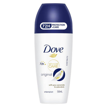 Dove Women Advanced Care Antiperspirant Deodorant 72h Roll On - Original 50ml-Auzzi Store