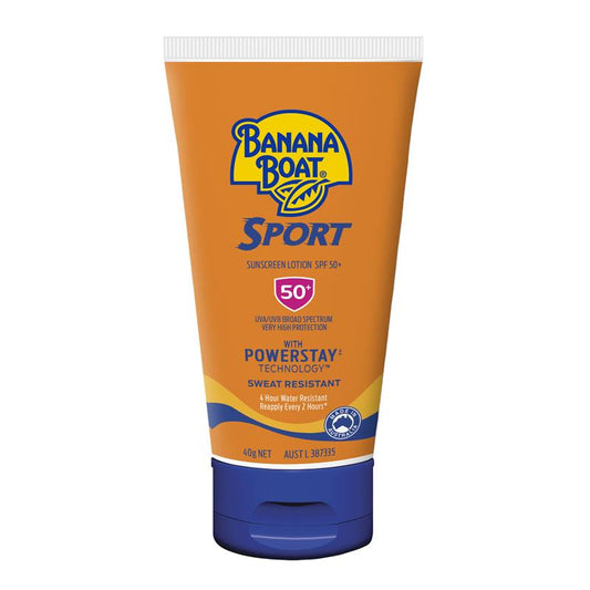 Banana Boat SPF 50+ Sport 40g Tube - High-Performance Sunscreen-Auzzi Store