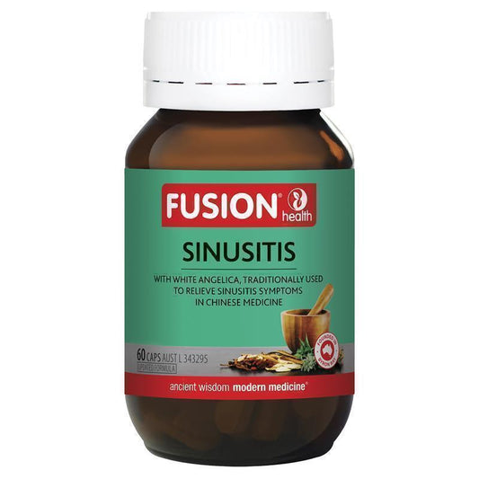 Fusion Sinusitis Relief 60 Veg Capsules – TCM Herbal Blend