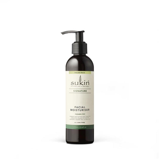 Sukin Signature Facial Moisturiser Pump - 250ml