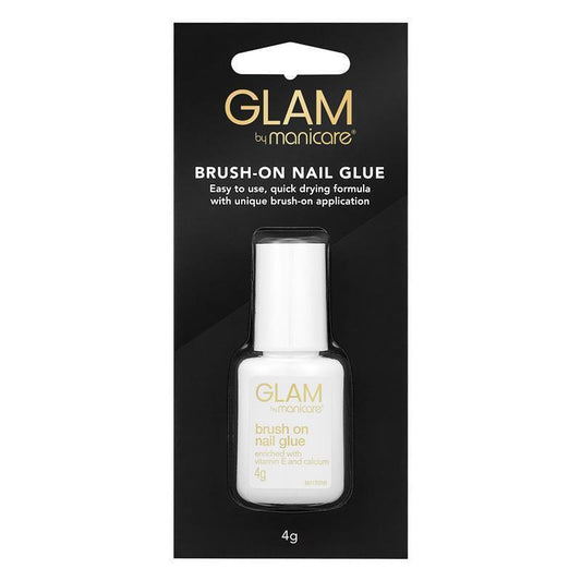 Glam By Manicare Brush On Nail Glue - 4g-Auzzi Store