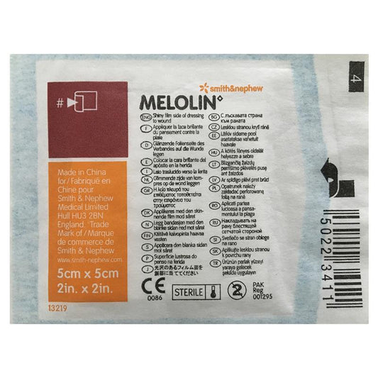 Melolin Absorbent Wound Dressing 5cm x 5cm - Pack of 100-Auzzi Store