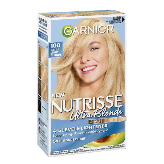 Garnier Nutrisse Permanent Hair Colour - 100 Extra Light Blonde-Auzzi Store