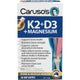 Caruso's Vitamin K2 + D3 + Magnesium 30 Tablets - Bone & Muscle Support - Auzzistore