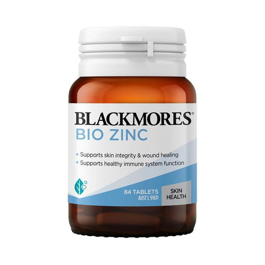 Blackmores Bio Zinc 84 Tablets – Immune, Skin & Reproductive Support
