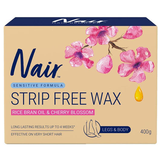 Nair Sensitive Strip Free Wax 400g - Effortless Hair Removal-Auzzi Store