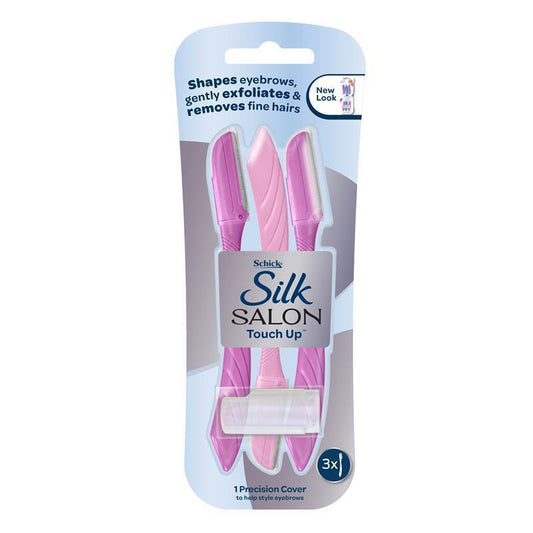 Schick Hydro Silk Touch Up Razor 3 Pack - On-the-Go Grooming