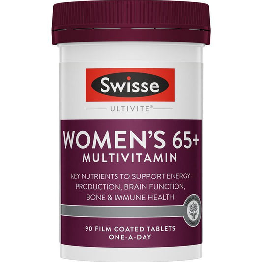 Swisse Ultivite Multivitamin for Women 65+ - 90 Tablets-Auzzi Store
