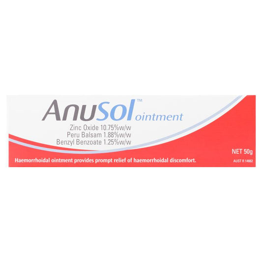 Anusol Ointment 50g - Soothing Relief for Hemorrhoids-Auzzi Store