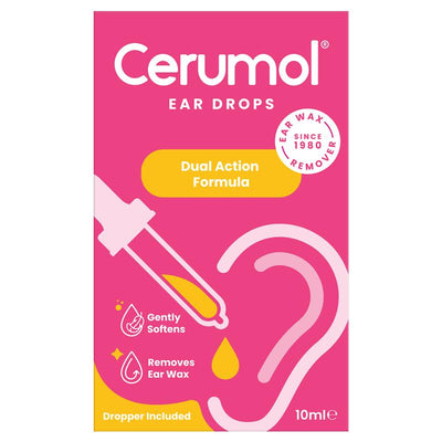 Cerumol Ear Drops - 10mL for Gentle Ear Wax Removal