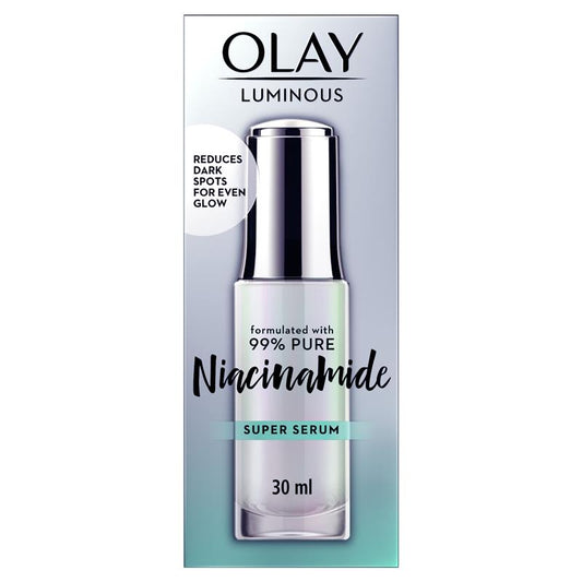 Olay Luminous Niacinamide Super Serum 30ml - Brightening Formula - Auzzi Store