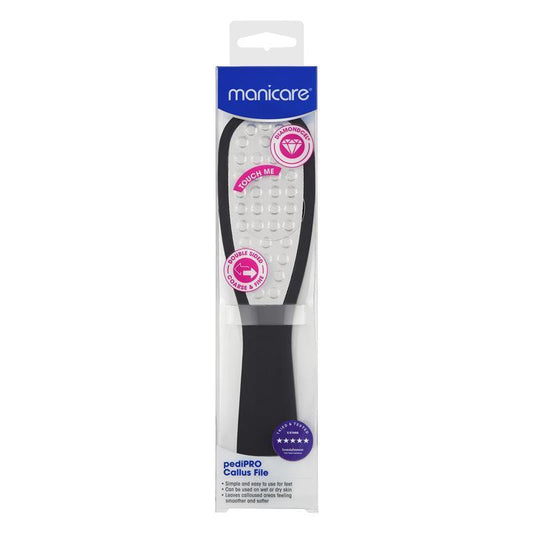 Manicare Pedipro Double-Sided Callus File with Coarse & Fine Grit