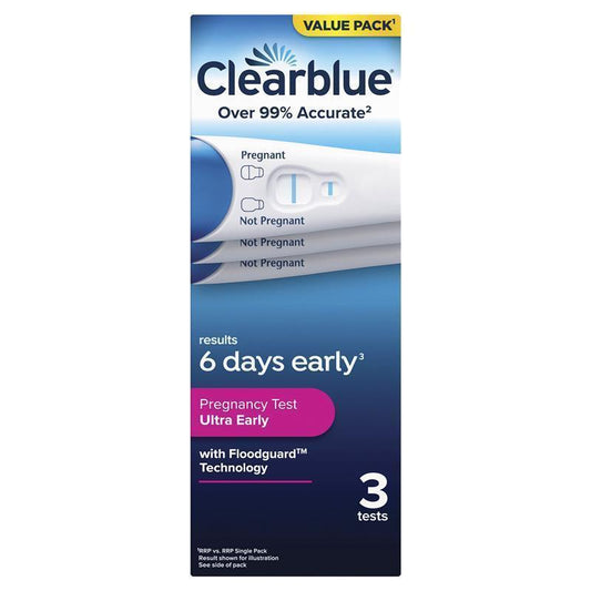 Clearblue Pregnancy Test Ultra Early - 3 Tests for Early Detection-Auzzi Store