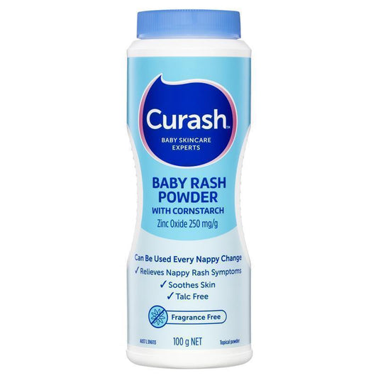 Curash Baby Rash Powder with Cornstarch - 100g - Auzzistore