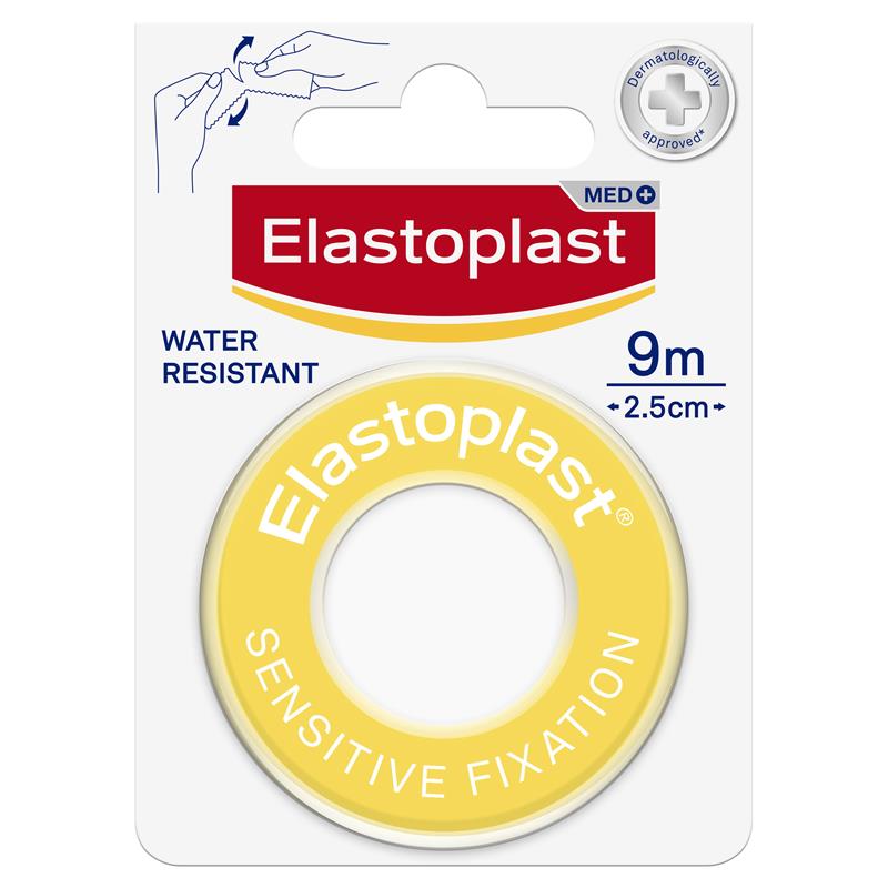 Elastoplast Sensitive Fixation Tape 2.5cm x 9m - Strong & Reliable