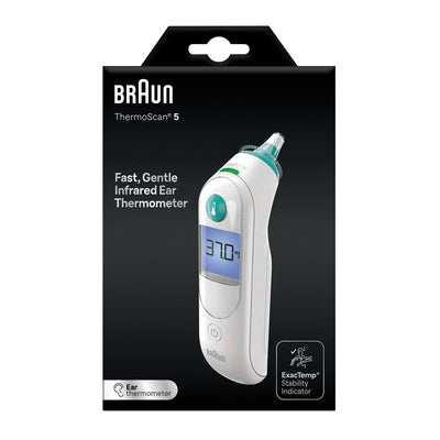 Braun Thermoscan 5 IRT 6030 - Accurate Ear Thermometer for All Ages