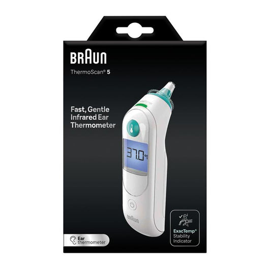 Braun Thermoscan 5 IRT 6030 - Accurate Ear Thermometer for All Ages – view 2 - Auzzistore