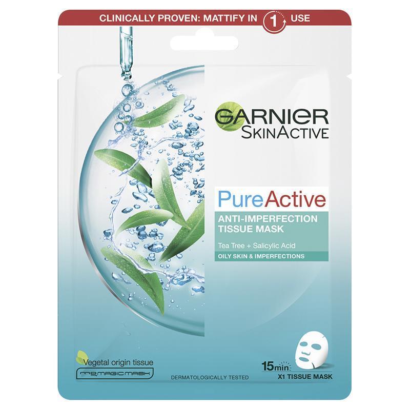 Garnier Pure Active Anti-Imperfection Sheet Mask - 23g
