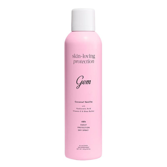 Gem 48h Anti-Perspirant Deodorant with Hyaluronic Acid & Shea Butter, Coconut Vanilla, 207ml - Auzzistore