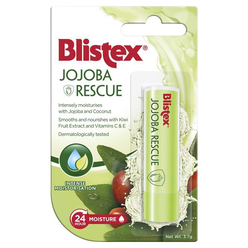 Blistex Jojoba Rescue Lip Balm Stick 3.7g - Intense Moisture for Soft Lips