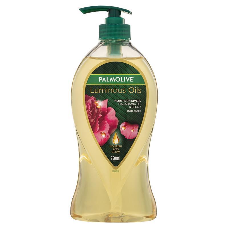 Palmolive Luminous Oils Macadamia & Peony Body Wash 750ml