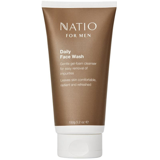 Natio Men's Daily Face Wash 150g-Auzzi Store