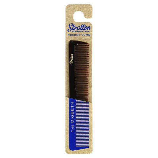 Stratton The Digbeth Pocket Comb - Compact Hair Styler