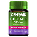 Cenovis Folic Acid 500mcg, 150 Tablets - Supports Pregnancy Health