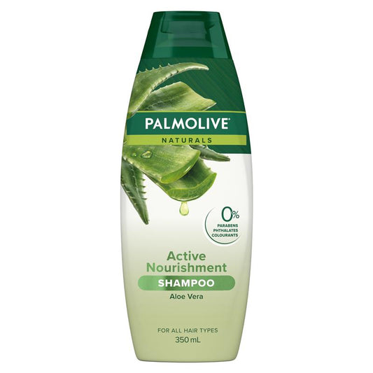 Palmolive Naturals Active Nourishment Shampoo - Aloe Vera & Fruit Vitamins 350mL-Auzzi Store