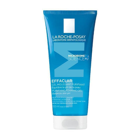 La Roche-Posay Effaclar Purifying Foaming Gel Anti-Acne Cleanser 200ml - Microbiome Science-Auzzi Store