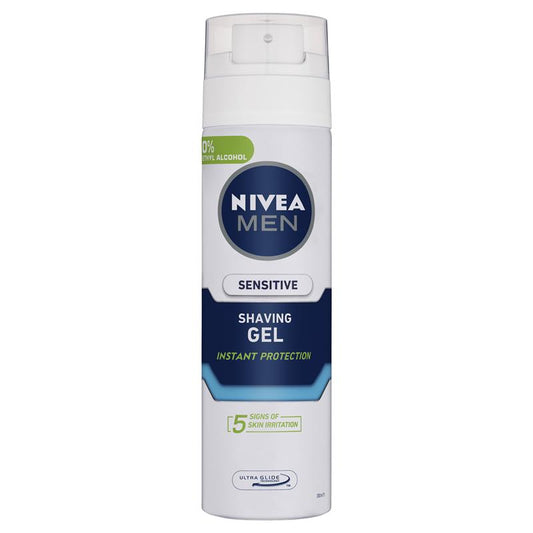 NIVEA MEN Sensitive Shaving Gel with Chamomile & Vitamin E 200ml
