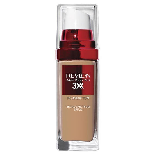 Revlon Age Defying 3X Foundation - Cool Beige 30mL with SPF 20-Auzzi Store