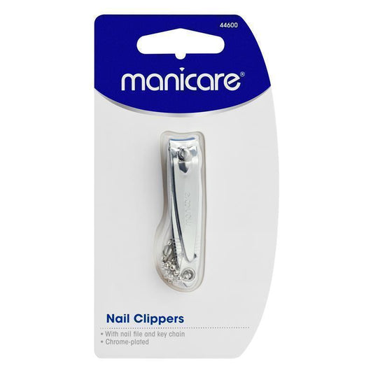 Manicare Nail Clippers with Nail File & Key Chain-Auzzi Store