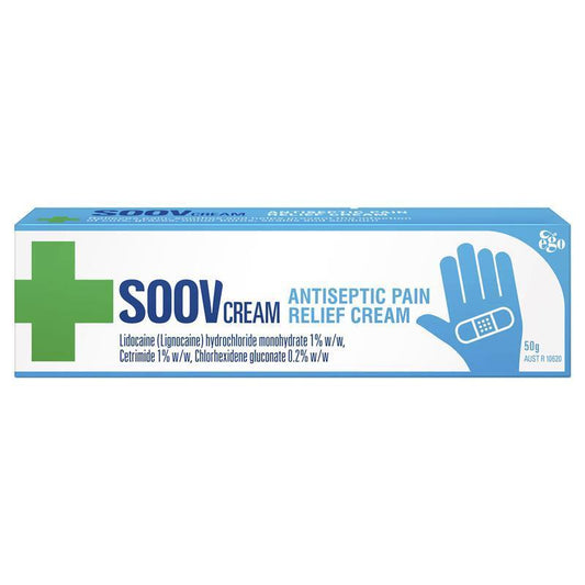 Ego Soov Antiseptic Cream 50g - Pain Relief & Infection Prevention-Auzzi Store