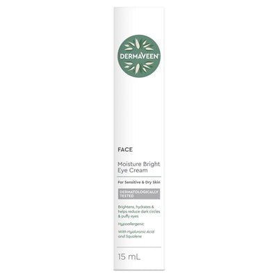 Dermaveen Face Moisture Bright Eye Cream 15ml - Brighten and Hydrate