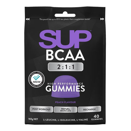 SUP BCAA Gummies Peach - 40 Count-Auzzi Store
