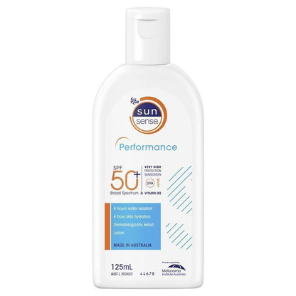 Ego Sunsense Performance SPF 50+ 125ml -  Reliable Sun Defense