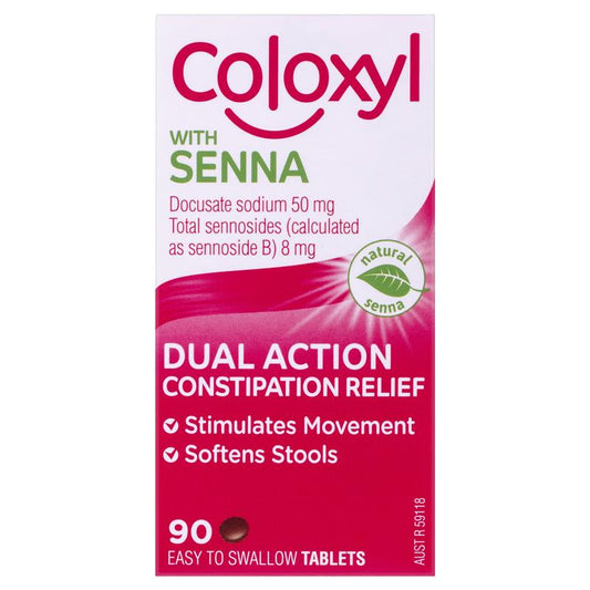 Coloxyl & Senna 90 Tablets - Reliable Constipation Relief-Auzzi Store