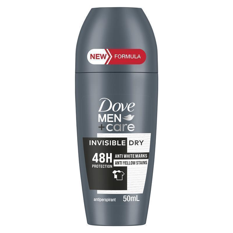 Dove Men+Care Invisible Dry Stain Defense Roll-On 50ml