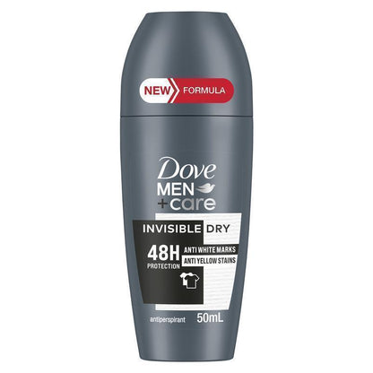 Dove Men+Care Invisible Dry Stain Defense Roll-On 50ml