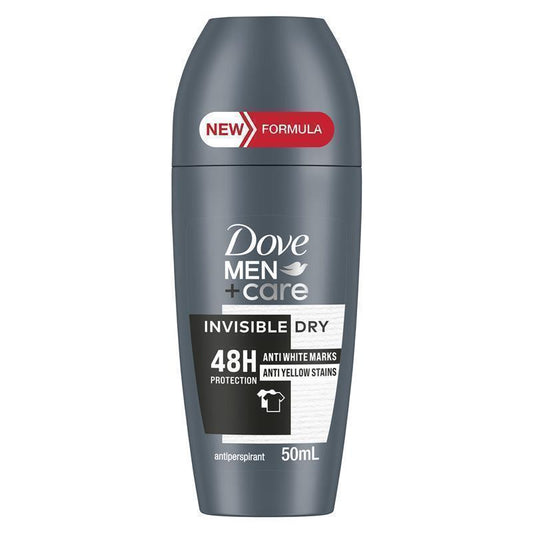 Dove Men+Care Invisible Dry Stain Defense Roll-On 50ml