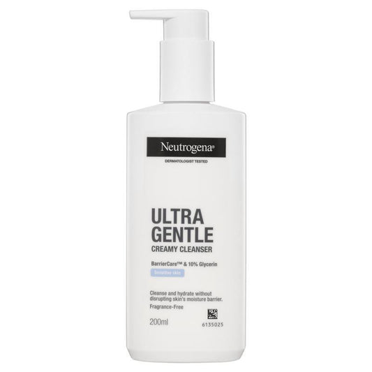 Neutrogena Ultra Gentle Creamy Face Cleanser - 200ml-Auzzi Store