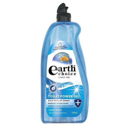 Earth Choice Toilet Cleaner Aqua Fresh 750ml - Powerful Eco-Friendly Clean-Auzzi Store