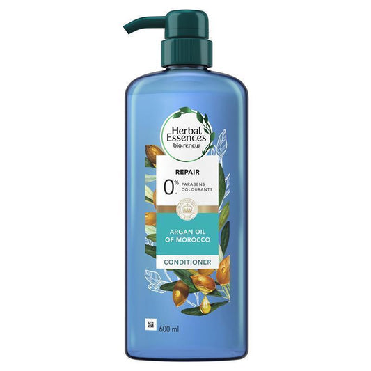 Herbal Essences Bio Renew Argan Oil of Morocco Conditioner 600ml - Nourish & Repair