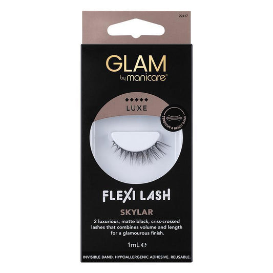 Glam By Manicare Skylar Flexi Lashes Luxe - 2 Pairs