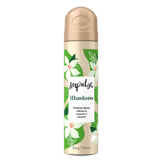 Impulse Illusions Deodorant Body Spray Aerosol 75ml - Auzzistore